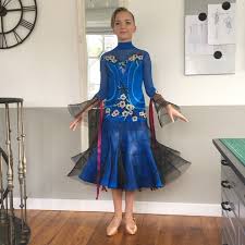 Dina S Dresses On Instagram Junior 2 Ballroom Dress For Sale For 145 155cm Tall Girl Ballroom Ballroomdr Ballroom Dress Ballroom Dresses For Sale Dresses
