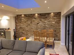 Brick Slip Internal Wall Brick Wall Living Room Faux Brick Walls Brick Feature Wall