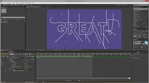 After effects is adobe's compositing program to create animation, special effects and more. After Effects Motion Graphics 101 Typographic Line Logo Reveal Andrzej Pach Skillshare