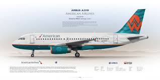 Airbus A319 American Airlines American Airlines Airbus America West Airlines