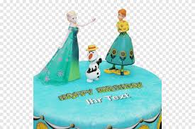 Verkaufe diese zwei süßen puppen da wir langsam aus dem alter raus sind. Geburtstagstorte Elsa Anna Olaf Kuchen Dekorieren Elsa Anna Aqua Png Pngegg