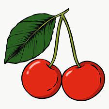 Hand Drawn Red Cherry Design Element Free Image By Rawpixel Com Noon Unique Items Products Design Element How To Draw Hands