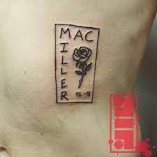 My mac miller tribute tattoo. Tattoo Uploaded By John D Nguyen Anu Ra Mac Miller Tribute On Ribs Celebrity Memorial Rose Graphic Design Illustrative Ribtattoos Byjncustoms 860222 Tattoodo