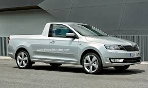 Anténa škoda felicia bez zesilovače. Rapid Pickup Rendering Should Skoda Build A Pickup Again Autoevolution