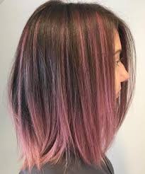 40 Pink Hairstyles As The Inspiration To Try Pink Hair Pink Hair Highlights Brown Hair With Pink Highlights Highlights Brown Hair Short