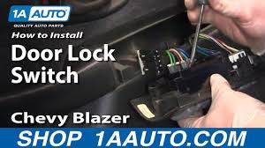 Maybe you would like to learn more about one of these? How To Replace Power Window Door Lock Switch 95 05 Chevy Blazer S10 Youtube