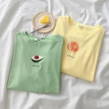 Cute Fruit T Shirt Aesthetic Shirts Aesthetic T Shirts Cute Graphic Tees