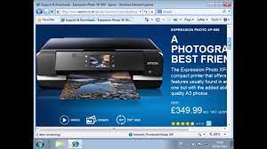 This inkjet printer can deliver amazing quality, desktop friendly borderless color prints. How To Re Install Printer Software For Windows 7 Epson Xp 810 Xp 710 Xp 950 Npd5213 Youtube