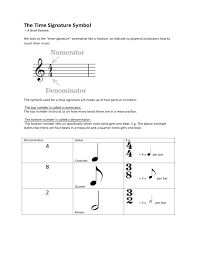 Equal to half of the value of the note it is sitting beside. Time Signature The Music Room 2