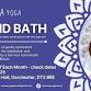 Evening Yoga, Meditation & Sound Bath with SamatA Yoga event image