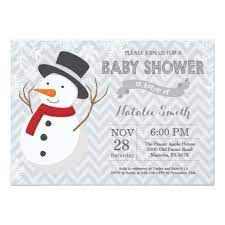 Winter Snowman Baby Shower Invitation Zazzle Com Baby Shower Invites For Girl Snowman Baby Shower Baby Shower Invitations For Boys