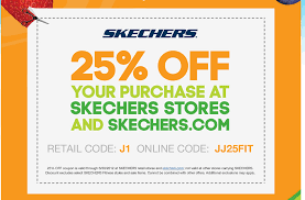 25 Off At Sketchers Or Online Via Checkout Promo Jj25fit Printable Coupons Coupons Skechers
