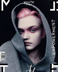 Brooklyn Beckham shot by @zebdaemen at Drop for @behindtheblinds, using our  props and backdrops.