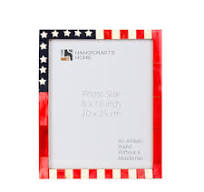 USA Amerikaanse vlag fotolijst souvenirs handgemaakte ...