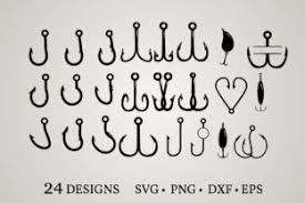 Fishing Hook Graphic By Euphoria Design Creative Fabrica