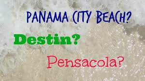 How far is panama city florida from pensacola airport? Panama City Beach Vs Destin Vs Pensacola Florida Youtube