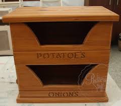 Potato and onion bin.tater bin primitive distressed | etsy. Mr Potato Head S New Home Fusion Mineral Paint