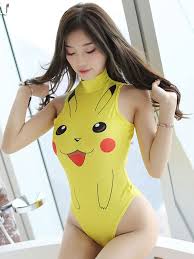 I've said it every time i add on to one of the other mods' replies. Pokemon Swimming Wear Pikachu Yellow Anime Bathing Suit Cosplayshow Com