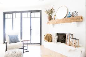 This behr paint is great quality but painting black over white, you will pretty much always need a 2nd coat. White Painted Brick Fireplace Makeover 1 5 Cc Mike