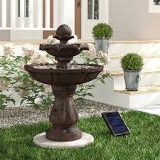 Последние твиты от wayfair.com (@wayfair). Solar Outdoor Fountains You Ll Love Wayfair Water Fountains Outdoor Solar Fountain Fountains Outdoor