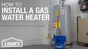 Gas Water Heater Installation Youtube