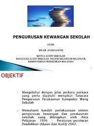 Konsep pengalaman berasaskan sekolah (pbs) merupakan satu program bagi pelajar program. Audit Sekolah Pengurusan Kewangan