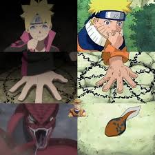 Boruto 1st Summoning Jutsu Vs Naruto 1st Super Kaizoku Kage Facebook
