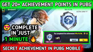 Rubbish Picker New Hidden Achievement In Pubg Mobile How To Complete Rubbish Picker In Pubg Youtube