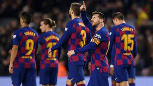 Luis suárez (barcelona) left footed shot from the left side of the box is saved in the. Barcelona 5 2 Mallorca Report Ratings Reaction As Messi Hat Trick Sends Barca Top 90min