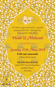 Cute haldi mehndi invitation card template| haldi ceremony customizable wedding card| digital download#idhd210502 gingerstudio072 5 out of 5 stars (61) sale price $11.25 $ 11.25 $ 12.50 original price $12.50 (10% off. Indian Style Wedding Pdf Invitation Happy Invites