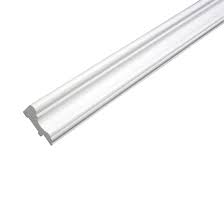 I have spent the last week installing chair railing and wainscoting and boy has it made a huge impact. Pvc Wainscoting Cap Moulding Plastibec White