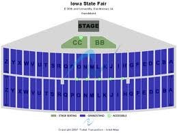 Accurate Iowa State Grandstand Seating Chart Porter County