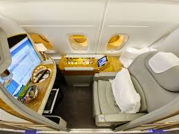 All things considered, first class on the emirates a380 is naturally the choice pick for brisbane flyers, given emirates is now the only airline with first class from queensland, and the alternative to the a380 is emirates' boeing 777 sans shower suites. A380 Emirates First Class