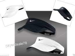 Women S Nike Tennis Visor Hat Golf Visor Dri Fit Fetherlight Black Or White Nwt Nike Women Nike Tracksuit