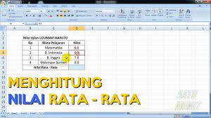 We did not find results for: Cara Menghitung Nilai Rata Rata Dengan Benar