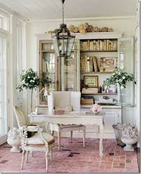 Pin By Heather On For The Home Shabby Chic Office Home Home Office Design