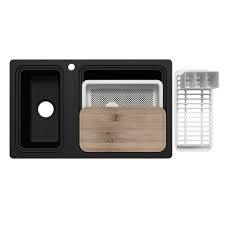 romesco 1.5 bowl composite quartz sink