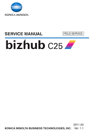 Download the latest version of the konica minolta bizhub c25 driver for your computer's operating system. Konica Minolta Bizhub C25 Service Manual Pdf Download Manualslib