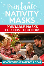 These printable dog masks will make any fog lover happy! Fun And Free Nativity Printable Masks The Dating Divas