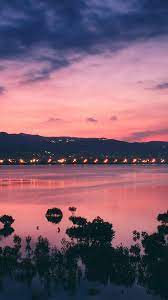 River Bank City Sunset Landscape Iphone 6 Wallpaper Download Iphone Wallpapers Ipad Wallpapers One Stop Phone Wallpapers Tumblr Sunset City Tumblr Wallpaper