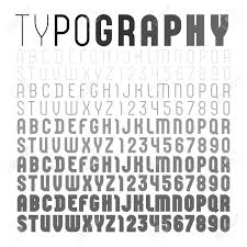 Different computer fonts have names, and you can identify them by their features. High Fonts Alphabet Sans Serif Five Font Styles Ultra Thin Thin Regular Bold Ultra Bold Vector Illustration Royalty Free Cliparts Vectors And Stock Illustration Image 155271601