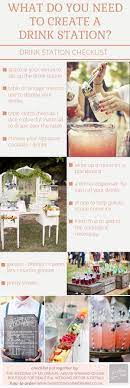 Drink Stations For Weddings What Do You Need To Create One Checklist Wedding Drink Wedding Ceremony Decorations Outdoor Fun Wedding Decor