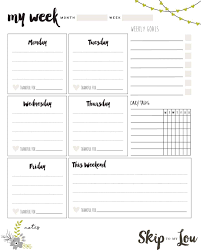 I decided to test my theory… 15 Printable Weekly Schedule Templates For Everyone To Utilize