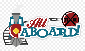 Download All Aboard Svg Scrapbook Title Train Svg Cut File Train Graphic Design Hd Png Download Vhv