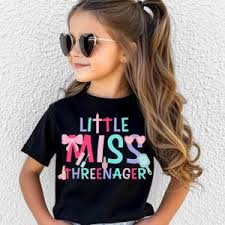 Threenager Toddler Shirt