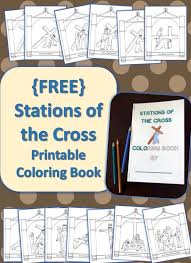 Stations Of The Cross Printable Coloring Book Free Drawn2bcreative Stations Of The Cross Cross Printable Prayer Stations
