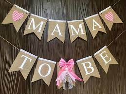 Mama To Be Banner Mommy To Be Banner Baby Shower Decor Etsy In 2021 Shower Banners Baby Shower Fall Baby Shower Decorations