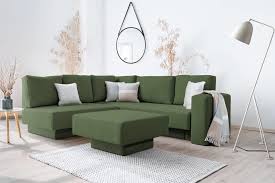 Deshalb ist ein ecksofa auch für kleinere räume ideal. Choice 16 Alveare Kleines Ecksofa In Eleganten Farben Mit Schlafoption Fur Zwei Personen Und Stauraum Feydom Modulsofa