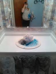 Wipe down the countertop with paint thinner to make sure they are completely clean before you start painting. 15 Painting Bathroom Countertops Ideas Bathroom Countertops Painting Bathroom Countertops