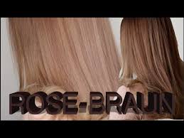 Du hast braune haare und lust auf eine kleine farbveränderung? Rose Braune Haare Multi Dimensionale Haarfarben Youtube